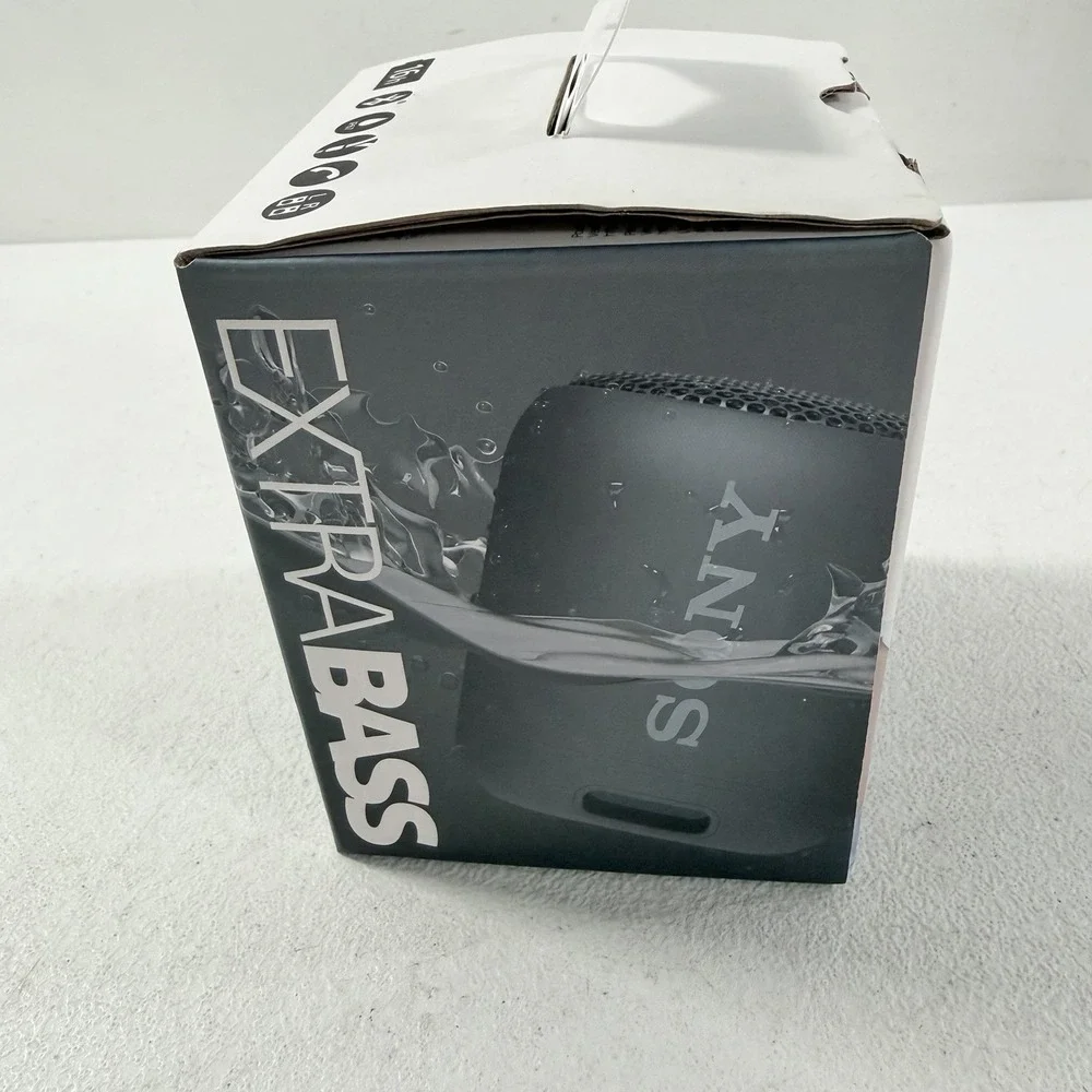 Sony SRS-XB12 EXTRA BASS Bluetooth Waterproof Wireless Speaker Black NEW